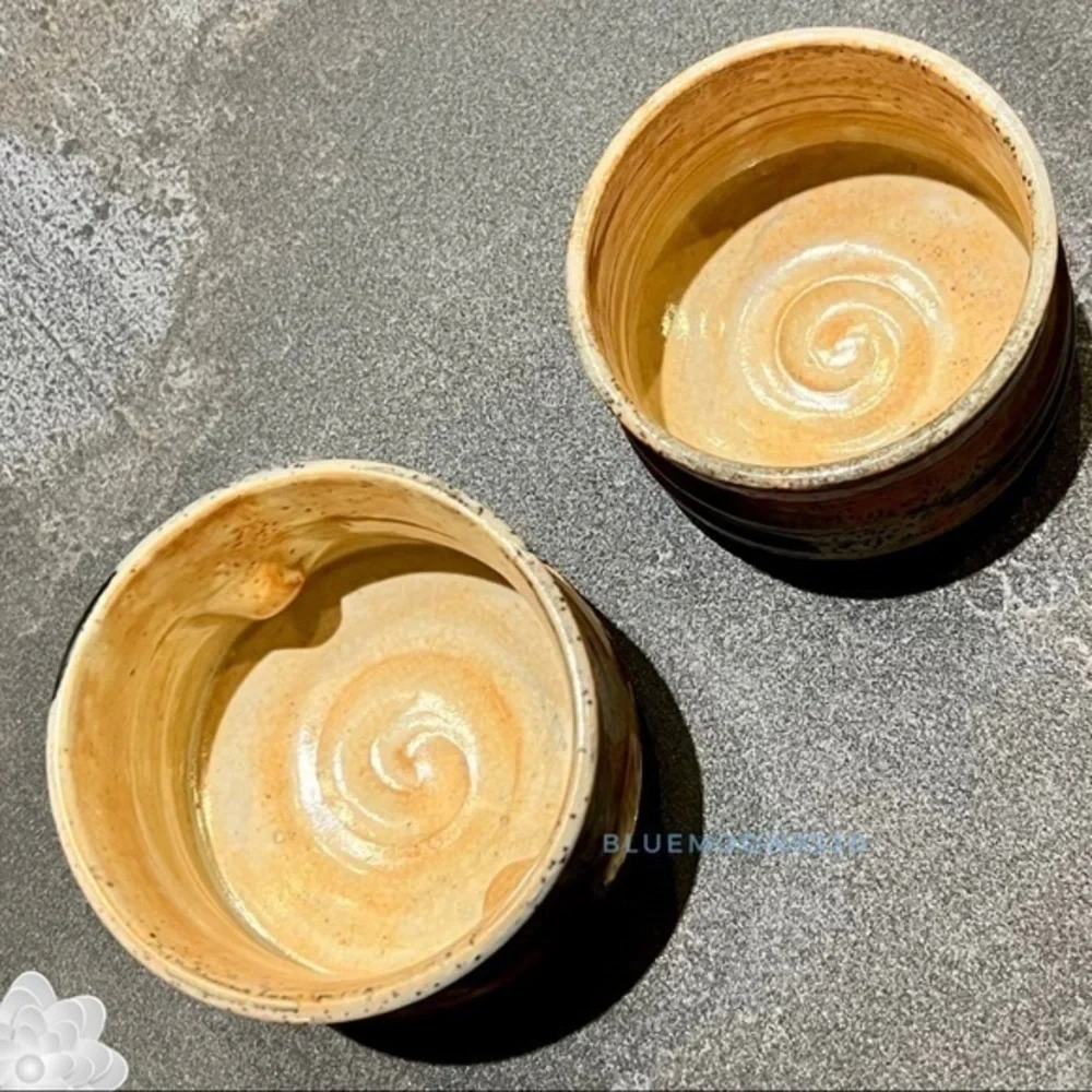 Studio Art Pottery Japanese Tea Bowl